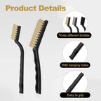 Wire Brushes, 6 PCS