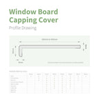 Window Board Capping Cover (1.25m)