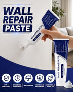Efficient Drywall Repair Kit with Scraper,Wall Repair Paste Tube,Quick-Drying Wall Mending Agent, Wall Repair Paste,Multi-Functional Patch Paste for Wall Crack/Nail Hole/Graffiti,Wall Surface(1pack)