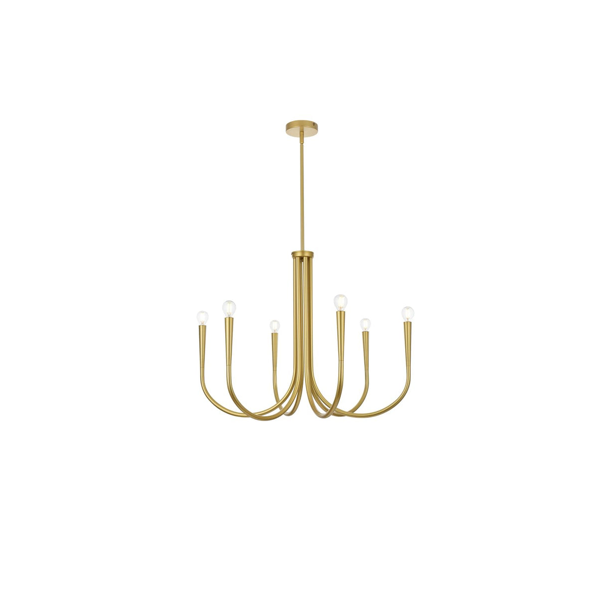 Open Box - Elegant Lighting LD722D30BR - Chandeliers Indoor Lighting