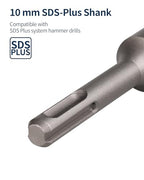1 Inch x 12 Inch SDS Plus Rotary Hammer Drill Bit, Firecore Tungsten Carbide Long Drill Bits for Concrete Masonry Ceramic Tile Cement Walls Brick Rocks Stone, Brocas para Concreto - size: 1 in.