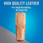 Jonard Tools H-45 Leather 2 Pocket Tool Belt Pouch for Scissors, Pliers, Wire Strippers, and More - style: Leather Tool Belt Pouch