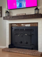 Hidden Shelf Brackets ， Floating Shelf Bracket ( Additional Brackets -NO Kits) 53 Inch -2 Pcs - size: 53 Inch - 2 Pcs Additional Brackets - No Kits