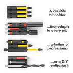 Simon Tools Magnetic Bit Holder for Impact Drivers and Drills - Super Strong Adhesive - Drill Accessory That Fits Most drills: Dewalt, Makita, Klein, Bosch and Milwaukee Bit Holder - size: 1-Pack