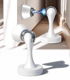 Solid Mental Magnetic Door Stop, Wall Mounted, White, 2 Pack - color: 2PCS White