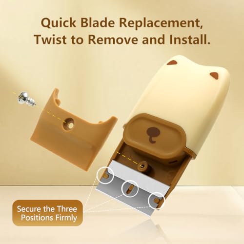 Razor Blade Scraper Tool with 12pcs Extra Blades, Cleaning Scraper Tools
