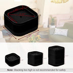 12 Pack Furniture Risers Adjustable Bed Risers Heavy Duty Stackable
