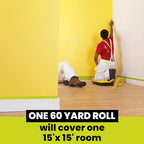 TAPEBEAR Green Painters Tape with Dispenser 21-Days Clean Removal