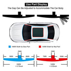 Car Weather Stripping 14mm Car Windshield Weather Seal Rubber Stripping Trim Weatherstrip Adhesive T Shape Sunroof Seal Cover Leak Sound Proofing (16 Feet) - size: 0.55 in x 16 ft