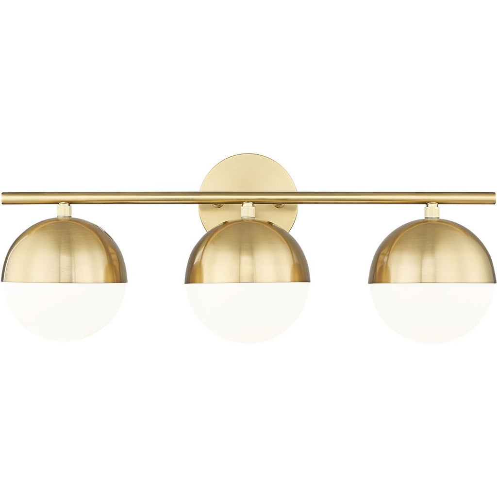 Open Box - Z-Lite 7517-3V-MGLD - Bathroom Fixtures Indoor Lighting