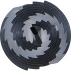 Klein Tools QRST01 Step Drill Bit, Quick Release Spiral Double-Fluted, 1/8 to 1/2-Inch, Hex Shank, Cut Steel, Wood, Plastic, Aluminum - size: 1/8 to 1/2-Inch, style: Quick Release