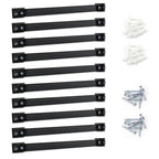 DGSL Heavy Duty Magnetic Tool Holder, 10 Pack 12" Wall Mount Organizer - size: 12 In x 10