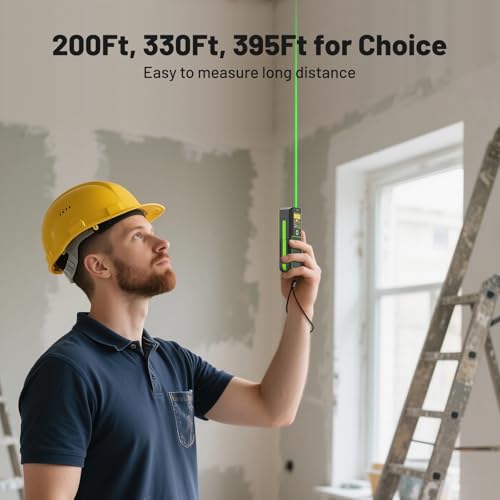 Huepar Bluetooth Green Laser Measuring Tool 330FT, S100-G-BT