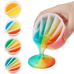 Gartful 4PCS Silicone Split Cups for Paint Pouring, 7oz/200ml Multi-Channel Resin Mixing Cups for Epoxy Resin, Acrylic Pouring, Fluid Art Crafts - size: 2/3/4/5 Channels