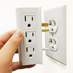 Cable Matters 2-Pack 6 Outlet Splitter, Grounded Side Access Wall Tap