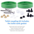 3 Inch Toilet Tank Gasket for Champion 4，2 Pack - color: 2 green sets