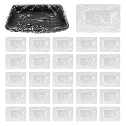 50 Pcs Paint Tray Liners Disposable - 9 Inch Paint Roller Tray Liner - size: 9 Inch