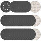 100Pcs 5 Inch Sanding Discs Hook & Loop 8-Hole Wet Dry Sandpaper 800 Grit - style: 100Pcs 800 Grit