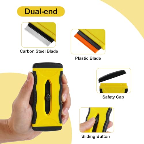 Oven Razor Blade Scraper Tool For Glass Stove Top Scraper Tool