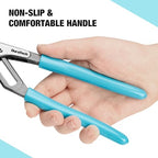 DURATECH 8-Inch Water Pump Pliers, Quick-Adjust Groove Joint Pliers - style: 8"