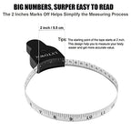 2PCS Tape Measure Body Measuring Tape 60inch (150cm), Retractable Measuring Tape for Body Measurement & Weight Loss, Accurate Body Tape Measure for Fitness, Tailor, Sewing, Handcrafts, Clothes - color: Black