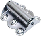 Litepak Screen Door Hinge Professional Grade Hardware Self-Closing Easy Install (2 Pack, Zinc Plated) - color: Zinc Plated, size: 2 Pack