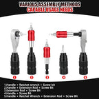 15Pcs Bike Repair Kit Portable, Mini Bicycle Tool set Compact - style: 15Pcs Tool Kit