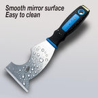 3 Inch Paint Scraper Tool - 3 pcs Multi-Purpose Putty Knife - color: 3 Pack, 3 Inch
