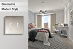 Henne Bery Soft Modern Decorative Wall Plate Switch Plate Outlet Cover (Double Toggle, Satin Nickel) - style: Double Toggle