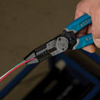 Klein Tools K12035 Klein-Kurve Wire Cutters, Made in USA, Heavy Duty Wire Stripping Tool - size: Wire Stripper