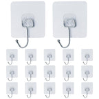 Bivethoi Adhesive Hooks, 20 Pack, 2.75 inch - size: Large hook