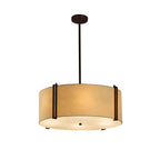 Open Box - Justice Design Group FAB-9512-CREM-DBRZ - Chandeliers Indoor Lighting