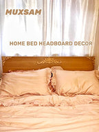 1Pc Wood Carved Appliques Long Wooden Carving Onlays Furniture Decals - color: 1-pack, size: 15.75 x 4.33 inches