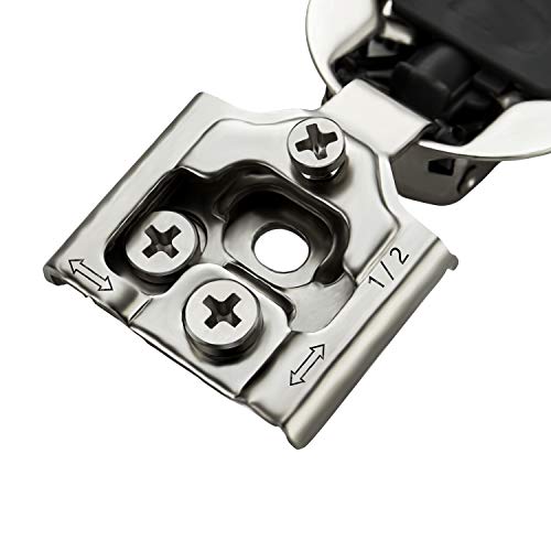 Ravinte 1/2 Inch Overlay Soft Close Hinge Kitchen Cabinet Hinges 50 Pack - size: 1/2 inch Overlay