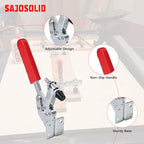 202F Horizontal Toggle Clamp, 2-Pack, 500 lb Holding Capacity - style: 202F,2PK