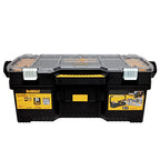 DEWALT Tote & Organizer Box With Dividers (DWST24075) Black
