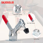 201C Horizontal Toggle Clamp, 10-Pack, 220 lb Holding Capacity - style: 201C,10PK