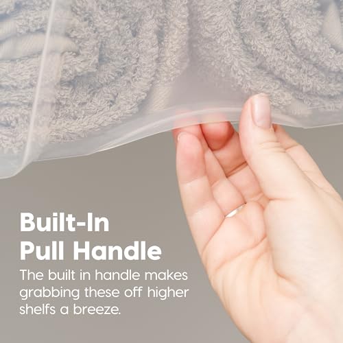 IRIS USA 10-Pack 6 Quart Storage Bins with Lids, Clear - color: Clear, size: 6 Qt, style: 10 Pack