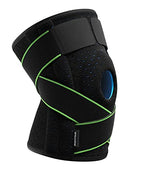 Bodyprox Knee Brace with Side Stabilizers & Patella Gel Pad Support - size: Small/Medium