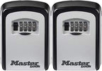 Key Storage Lock, Resettable, Holds 5 - size: 5 Key Capacity (Pack of 2), style: Standard Dial