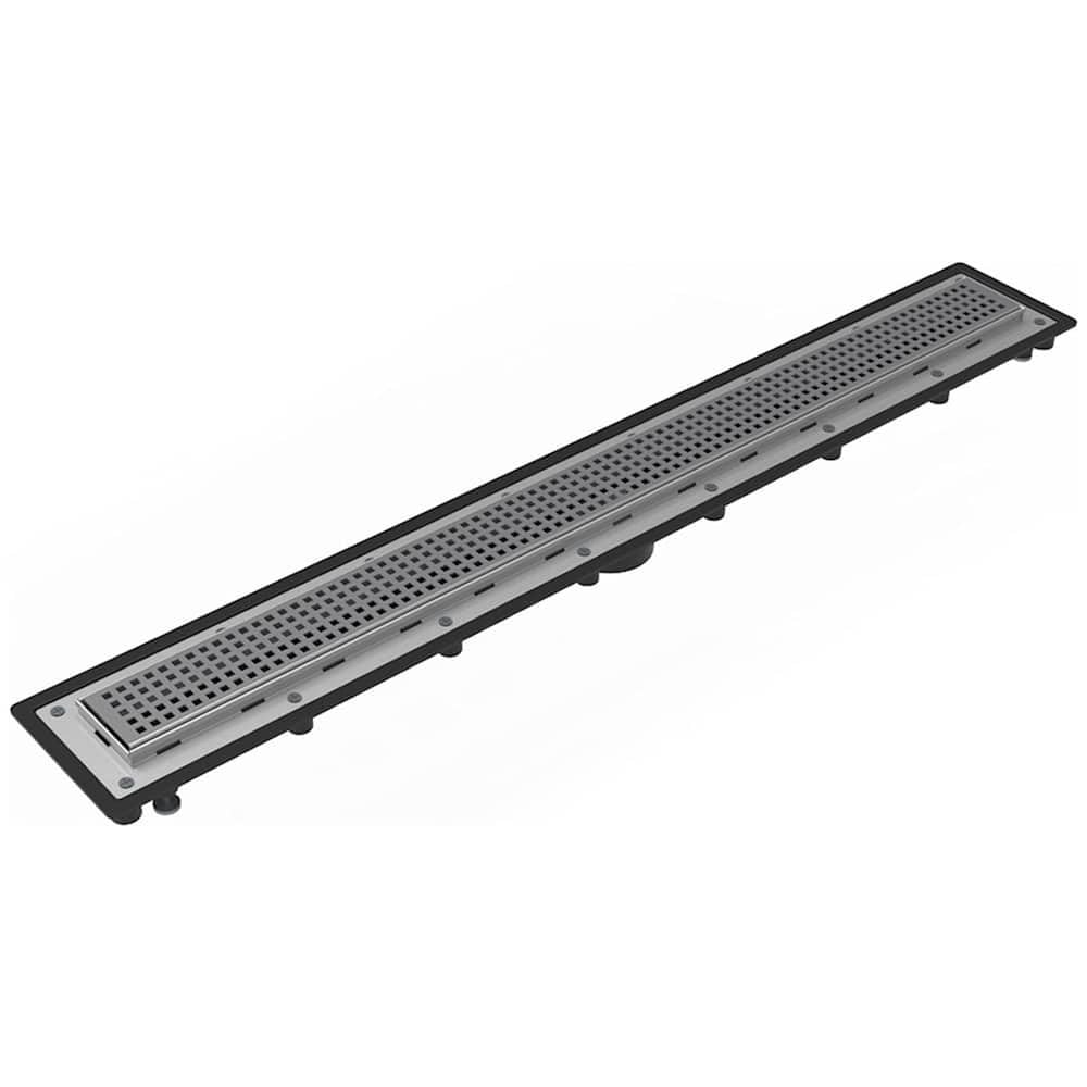 Open Box - Infinity Drain USQ-A 24 SS - Shower Drains Showers
