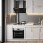 HOME EDIT Brushed Gold Cabinet Handles 5 Inch Pulls 10 Pack - color: Brushed Gold, size: 5 inches Hole Center