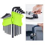 NEIKO 01102A Torx Allen Wrench Set, 13 Piece Key Set, Long Torx Keys T5 to T50, 6 Point Star Wrench Set for Bike Bicycle Repair, Black Oxide Chrome Vanadium, Hanging Storage Case - size: Torx - 13pc
