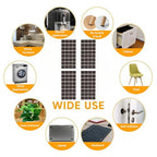 Furnigear Non Slip Furniture Pads - Self Adhesive Rubber Anti Skid Pads Grippers Rubber Chair Feet Furniture Pads for Hardwood Floors -Protectors for Furniture Table Legs Anti Slip 128 Pcs 3/4" Square - size: 3/4" Square 128pcs