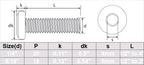 cSeao 5/16"-18 x 1/2" Flat Head Socket Head Screw Furniture Bolts Countersunk Connector Screws, Stainless Steel 18-8 (304), Fully Threaded - size: 5/16-18*1/2 10pcs