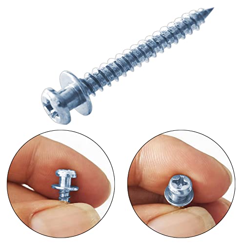 50Pc Drywall Bear Claw Screws for D-Rings/Wire/Keyholes Hang Picture - size: Blue Zinc