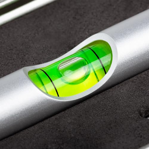 HARFINGTON 12pcs Mini Cylindrical Bubble Spirit Level Vials 10x30mm - size: 10x30mm