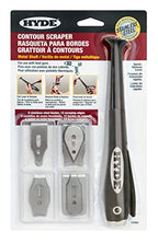 Hyde Contour Paint Removal Scraper for Heat Gun Use with 6 Blade Profiles - style: Heat Gun Safe Contour Scraper