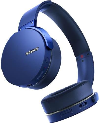 Certified Refurbished - Sony MDRXB950BT/L Headphones, Blue