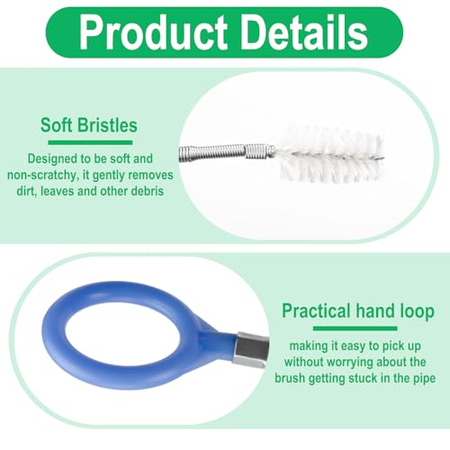Auto Sunroof Drain Cleaning Tool, 78 Inch Flexible Tube Cleaning Brush - size: 78 Inch